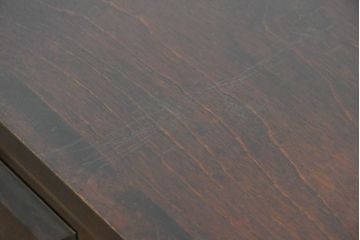 中古　北海道民芸家具　HM533　和洋どちらの空間にも合わせやすいチェスト(タンス、整理箪笥、引き出し)(定価約25万円)(R-055537)