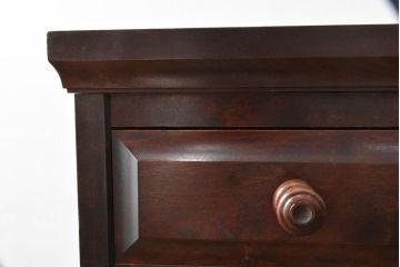 中古　北海道民芸家具　HM533　和洋どちらの空間にも合わせやすいチェスト(タンス、整理箪笥、引き出し)(定価約25万円)(R-055537)