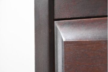 中古　北海道民芸家具　HM533　和洋どちらの空間にも合わせやすいチェスト(タンス、整理箪笥、引き出し)(定価約25万円)(R-055537)