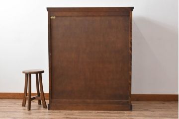 中古　北海道民芸家具　HM533　和洋どちらの空間にも合わせやすいチェスト(タンス、整理箪笥、引き出し)(定価約25万円)(R-055537)