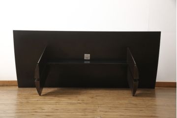 中古　美品　arflex(アルフレックス)　TAVOLO NAVE(タボロ・ナーベ)　天板の船のようなシルエットが個性的なダイニングテーブル(6人掛け、6P)(定価約39万円)(R-055541)
