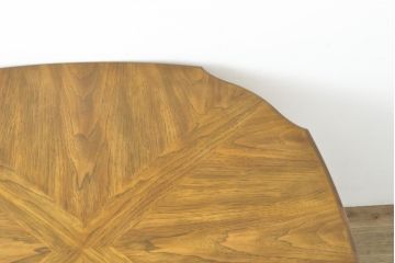 中古　美品　DREXEL HERITAGE(ドレクセルヘリテイジ)　Grand Villa(グランドヴィラ)　ダイニングテーブル(定価約60万円)(2人掛け、4人掛け)(R-055546)