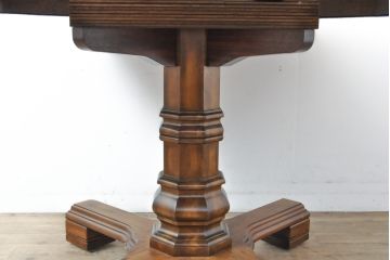 中古　美品　DREXEL HERITAGE(ドレクセルヘリテイジ)　Grand Villa(グランドヴィラ)　ダイニングテーブル(定価約60万円)(2人掛け、4人掛け)(R-055546)