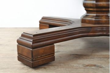 中古　美品　DREXEL HERITAGE(ドレクセルヘリテイジ)　Grand Villa(グランドヴィラ)　ダイニングテーブル(定価約60万円)(2人掛け、4人掛け)(R-055546)