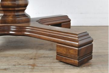 中古　美品　DREXEL HERITAGE(ドレクセルヘリテイジ)　Grand Villa(グランドヴィラ)　ダイニングテーブル(定価約60万円)(2人掛け、4人掛け)(R-055546)