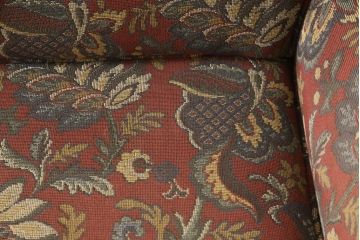 中古　横浜クラシック家具　Daniel(ダニエル)　エルザ　優雅でクラシカルな雰囲気を高める3人掛けソファ(三人掛け、アームソファ、3P)(定価約80万円)(R-055564)