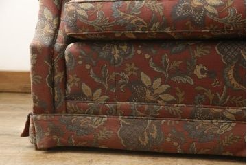 中古　横浜クラシック家具　Daniel(ダニエル)　エルザ　優雅でクラシカルな雰囲気を高める3人掛けソファ(三人掛け、アームソファ、3P)(定価約80万円)(R-055564)