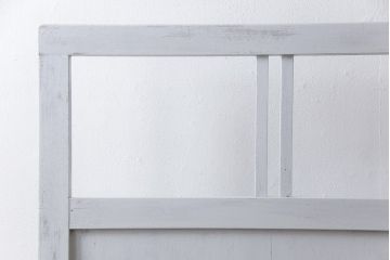 和製アンティーク　ペイント家具　フレンチシャビーな雰囲気がおしゃれな衝立て(つい立て、パーテーション)(R-055565)
