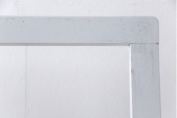和製アンティーク　ペイント家具　フレンチシャビーな雰囲気がおしゃれな衝立て(つい立て、パーテーション)(R-055565)