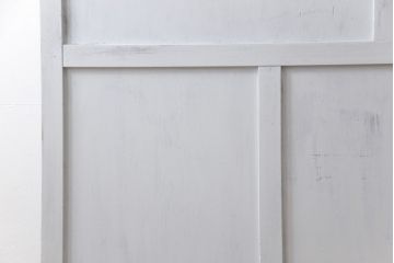 和製アンティーク　ペイント家具　フレンチシャビーな雰囲気がおしゃれな衝立て(つい立て、パーテーション)(R-055565)
