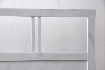和製アンティーク　ペイント家具　フレンチシャビーな雰囲気がおしゃれな衝立て(つい立て、パーテーション)(R-055565)