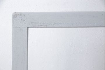 和製アンティーク　ペイント家具　フレンチシャビーな雰囲気がおしゃれな衝立て(つい立て、パーテーション)(R-055565)