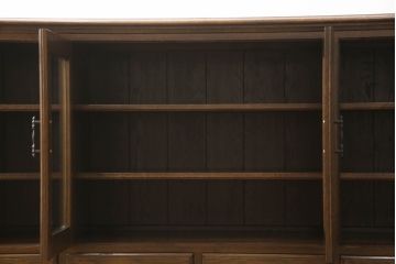 中古　美品　横浜クラシック家具　ノックオンウッド(knockonwood)　Hand Made　上品なデザインが美しいサイドボード(定価約68万円)(戸棚、収納棚、キャビネット)(R-055599)