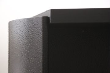 中古　展示美品　トニーノ・ランボルギーニ(Tonino Lamborghini)　オーストリッチ　希少!天板まで本革が使われた総革張りデスク(レザー、ワークデスク、机)(定価約300万円)(R-055616)