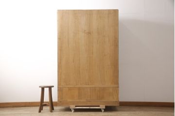 中古　美品　国産手造り　意匠を凝らした金具が魅力的な総桐箪笥(並厚、桐たんす、和タンス、着物箪笥、衣装箪笥、引き出し、チェスト、バラ売り可能)(R-055627)