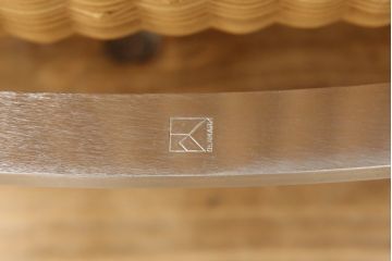 デンマークビンテージ　美品　E.Kold Christensen(コル・クリステンセン)　ポール・ケアホルムデザイン　　PK22　籐(ラタン)　くつろぎの空間を演出するイージーチェア(ラウンジチェア、1人掛けソファ、ヴィンテージ)(検索ワード:Ftitz Hansen フリッツハンセン)(R-055635)