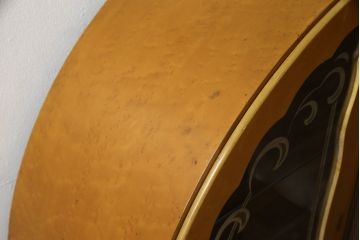 イギリスアンティーク　希少なデザインが個性的で面白いキャビネット(飾り棚、収納棚、サイドボード)(R-055637)