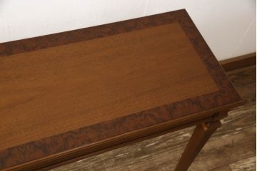 中古　美品　DREXEL HERITAGE(ドレクセルヘリテイジ)　品のある佇まいのコンソールテーブル(サイドテーブル、作業台)(R-055639)