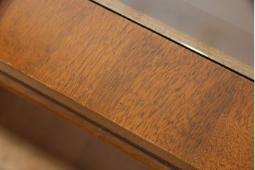 中古　美品　DREXEL HERITAGE(ドレクセルヘリテイジ)　収納スペースも備えた便利なローテーブル(定価約60万円)(センターテーブル)(R-055647)