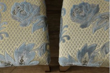 中古　美品　DREXEL HERITAGE(ドレクセルヘリテイジ)　上品な雰囲気漂うダイニングチェア4脚セット(椅子、イス)(定価4脚で約72万円)(R-055654)