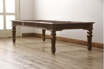 中古　超美品　DREXEL HERITAGE(ドレクセルヘリテイジ)　Cameo Classics(キャメオクラシックス)　クラシカルな佇まいのカクテルテーブル(定価約68万円)(ローテーブル、センターテーブル)(R-055659)