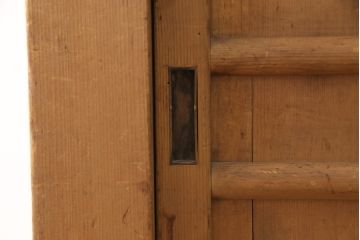 和製アンティーク　古い時代の味わいがお楽しみいただける三尺水屋箪笥(収納棚、戸棚、キャビネット、食器棚)(R-055674)