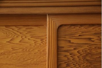 中古　民芸家具　屋久杉を贅沢に使用した木の温もりあふれる重ね箪笥(衣装箪笥、引き出し、チェスト、引き出し10杯)(R-055683)