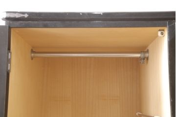 希少! 和製ビンテージ 尾形光琳? 紅白梅図を思わせる図柄が目を引く高級和箪笥(着物箪笥、衣装箪笥、ワードローブ、ヴィンテージ)(R-055691)