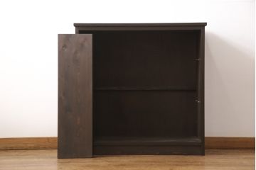 ラフジュ工房オリジナル　古建具リメイク　和モダンな雰囲気を盛り立てる収納棚(戸棚、キャビネット)(R-055692)