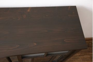 ラフジュ工房オリジナル　古建具リメイク　和モダンな雰囲気を盛り立てる収納棚(戸棚、キャビネット)(R-055692)