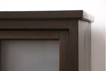 ラフジュ工房オリジナル　古建具リメイク　和モダンな雰囲気を盛り立てる収納棚(戸棚、キャビネット)(R-055692)