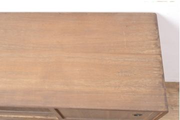 和製ビンテージ　縁・桑材の上手物!!　総桐材　上品な和の趣を感じさせる小箪笥(チェスト、桐たんす、収納箪笥、和タンス、整理箪笥、ヴィンテージ)(R-055704)