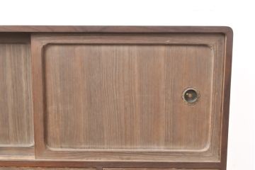 和製ビンテージ　縁・桑材の上手物!!　総桐材　上品な和の趣を感じさせる小箪笥(チェスト、桐たんす、収納箪笥、和タンス、整理箪笥、ヴィンテージ)(R-055704)