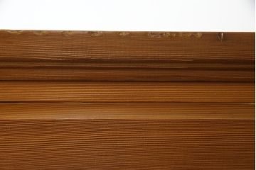 中古　屋久杉　密に詰まった杢目が美しいワードローブ(洋服タンス、収納棚、衣装箪笥)(定価約70万円)(R-055705)