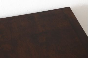 中古　美品　松本民芸家具　特注品　洋の雰囲気を感じるA型面取書棚(ブックケース、本箱、キャビネット)(R-055714)