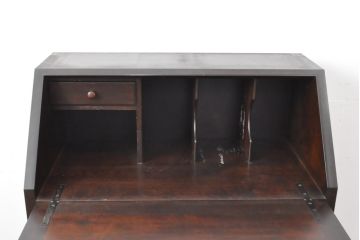 ヴィンテージ家具　松本民芸家具　丸い取っ手がかわいらしいL型ビューロー(チェスト、引き出し、ヴィンテージ)(R-055740)