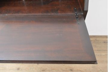 ヴィンテージ家具　松本民芸家具　丸い取っ手がかわいらしいL型ビューロー(チェスト、引き出し、ヴィンテージ)(R-055740)