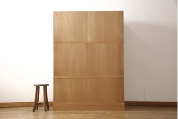 和製ビンテージ　美品　京都　宮崎家具　鍵座の五七の桐のデザインが可愛らしい桐箪笥(板盆付き、着物箪笥、衣装箪笥、桐たんす、和タンス、ヴィンテージ)(R-055741)
