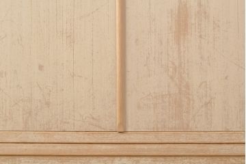 中古　南部桐伝統工芸社　松竹梅・孔雀　おめでたいモチーフの金具が魅力的な総桐箪笥(並厚、四方丸、桐たんす、着物箪笥、衣装タンス、和タンス、バラ売り可能)(R-055771)