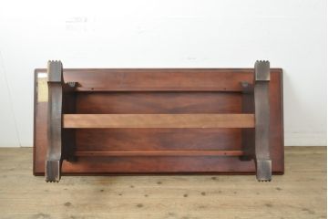 中古　モリシゲ(MORISHIGE/森繁)　和と洋、どちらの空間にも馴染みやすい上品なデザインが魅力のセンターテーブル(ローテーブル、座卓)(R-055774)