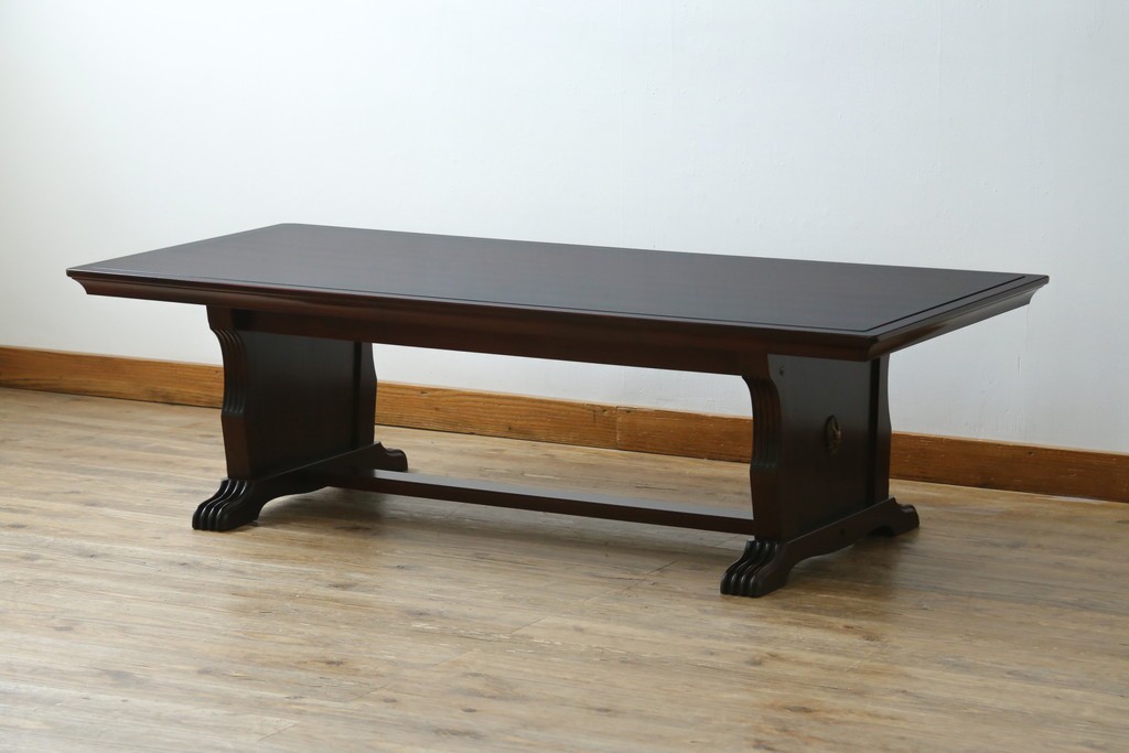 中古　モリシゲ(MORISHIGE/森繁)　和と洋、どちらの空間にも馴染みやすい上品なデザインが魅力のセンターテーブル　(R-055774)