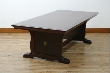 中古　モリシゲ(MORISHIGE/森繁)　和と洋、どちらの空間にも馴染みやすい上品なデザインが魅力のセンターテーブル　(R-055774)