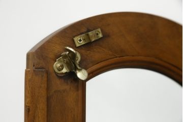 中古　超美品　DREXEL HERITAGE(ドレクセルヘリテイジ)取り扱い　アメリカ高級家具　KARGES(カーゲス)　キャビネット(定価約500万円)(キュリオケース、ガラスケース、飾り棚、収納棚)(R-055776)