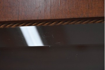 スペインヴィンテージ　最高級!　美術品のような真鍮飾りが美しいガラスキャビネット　(R-055782)