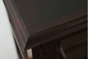 中古　美品　松本民芸家具　和モダンな雰囲気漂うC型サイドボード(食器棚、キャビネット、収納棚)(定価約84万円)(R-055802)