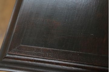 中古　美品　松本民芸家具　和モダンな雰囲気漂うC型サイドボード(食器棚、キャビネット、収納棚)(定価約84万円)(R-055802)