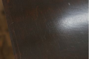 中古　美品　松本民芸家具　和モダンな雰囲気漂うC型サイドボード(食器棚、キャビネット、収納棚)(定価約84万円)(R-055802)
