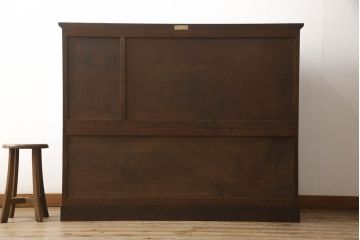 中古　美品　松本民芸家具　シックな佇まいが上質な空間づくりにぴったりなA型和タンス(引き出し、チェスト、整理箪笥)(定価約60万円)(R-055805)
