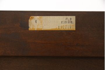中古　美品　松本民芸家具　シックな佇まいが上質な空間づくりにぴったりなA型和タンス(引き出し、チェスト、整理箪笥)(定価約60万円)(R-055805)