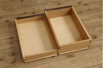 中古　美品　松本民芸家具　使い勝手の良いサイドチェスト(電話台、引き出し、収納棚)(R-055807)